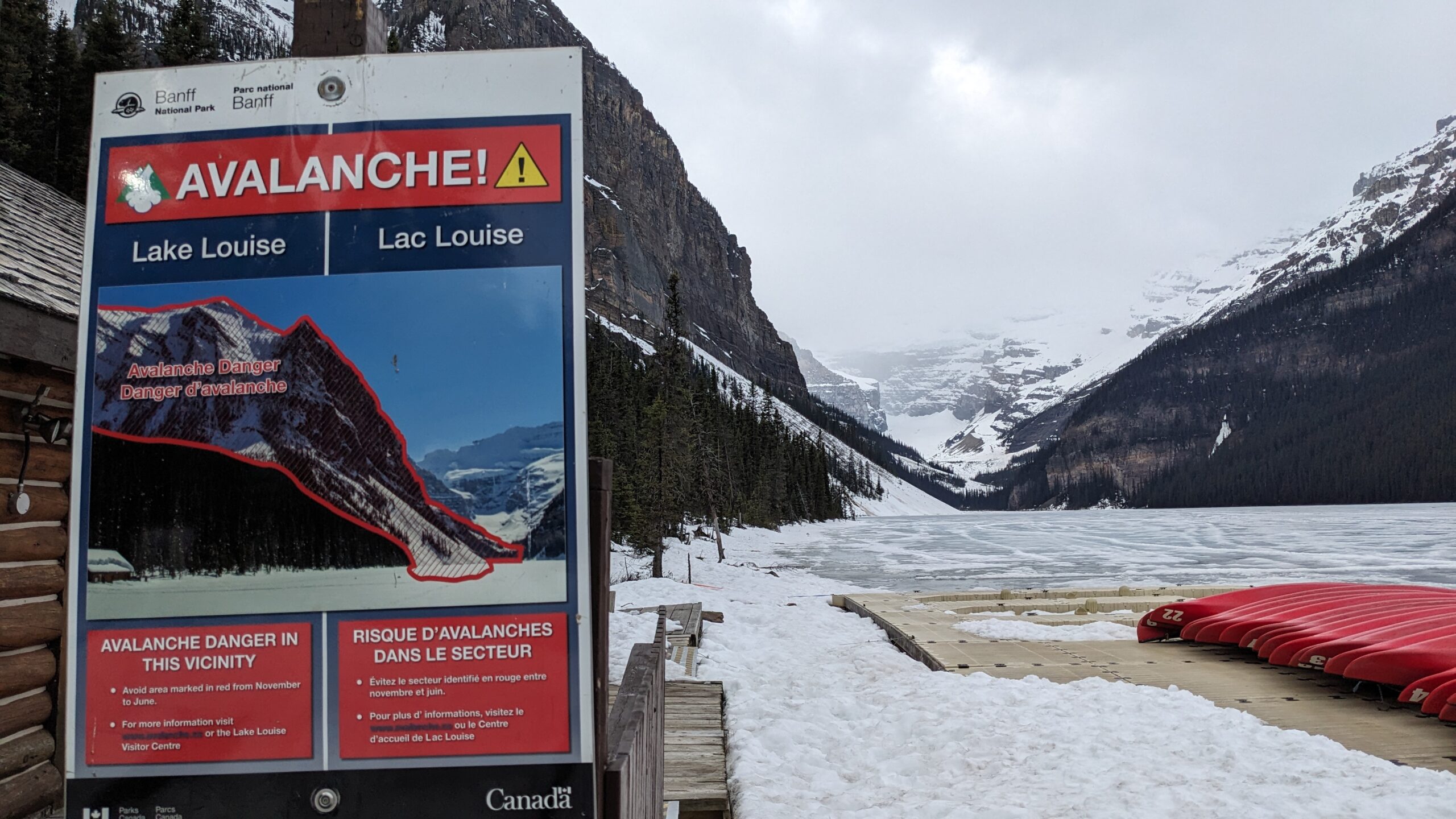 Visiting Lake Louise in Spring: A Scenic Yet Mixed Experience