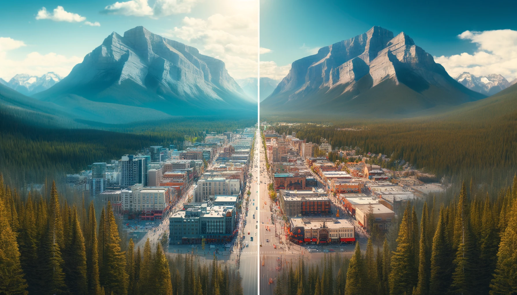 Banff vs Jasper