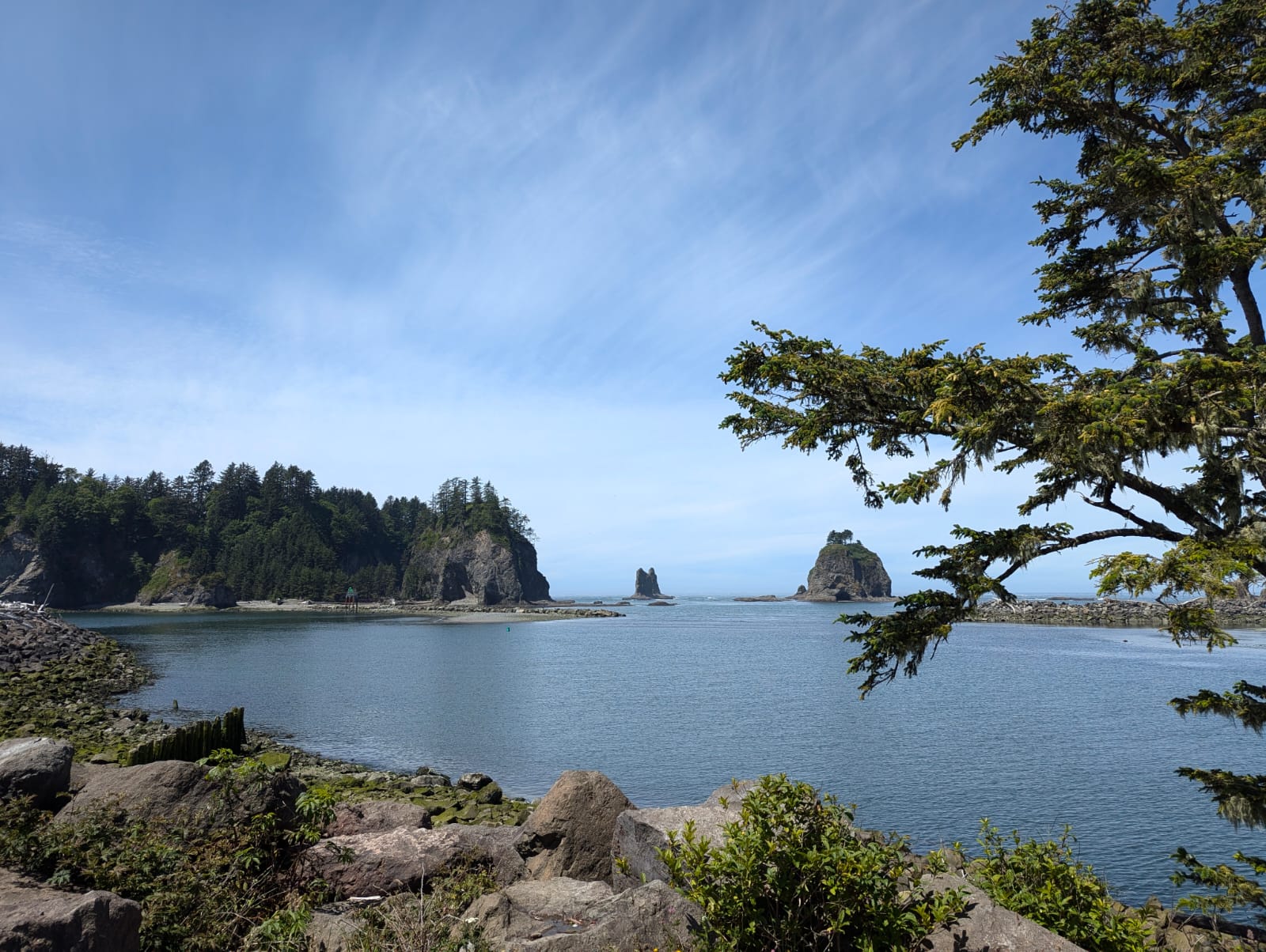 Exploring Ruby Beach in Olympic National Park