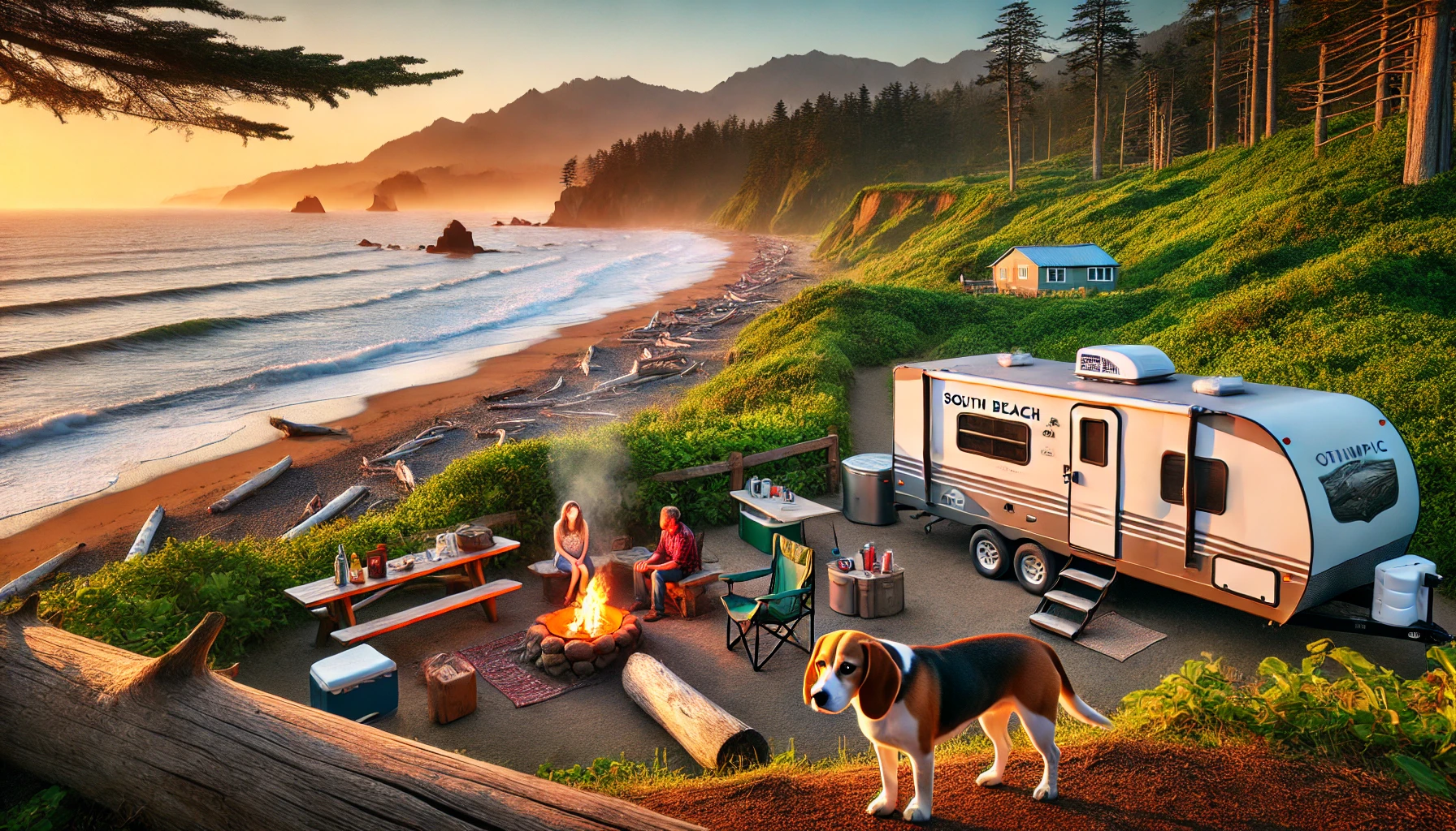 Staying at South Beach Campground in Olympic National Park