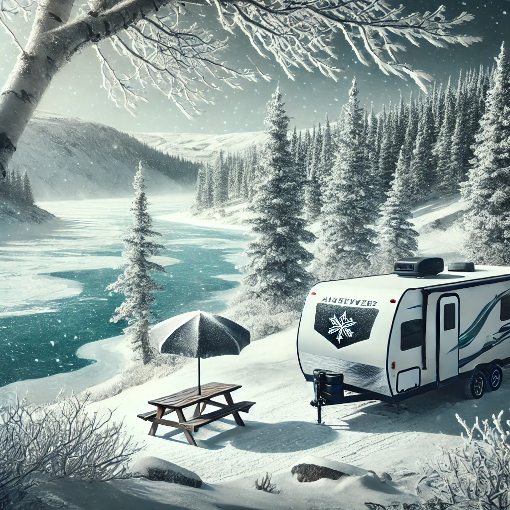 Tips for Selecting a Safe Campsite for Parking Your Travel Trailer During Subzero Conditions